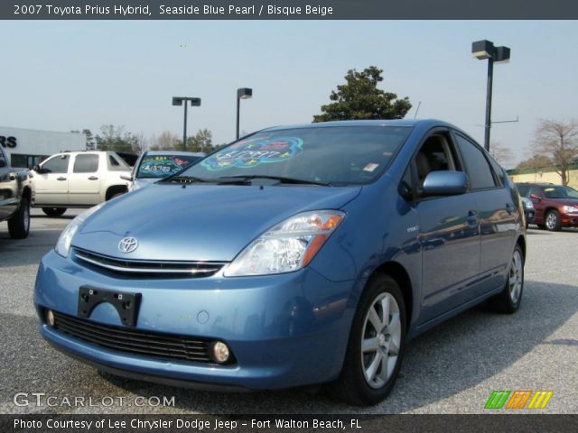 2007 Toyota Prius Hybrid in Seaside Blue Pearl