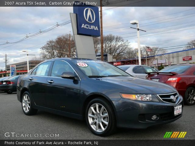 2007 Acura TSX Sedan in Carbon Gray Pearl