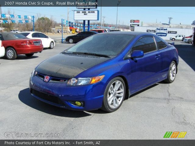 2007 Honda Civic Si Coupe in Royal Blue Pearl