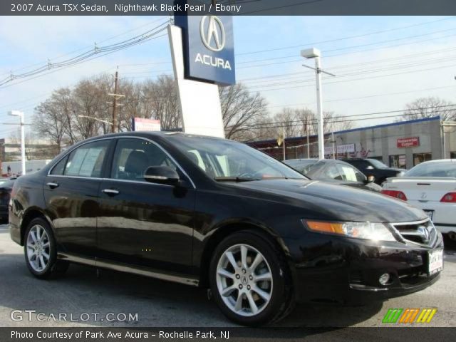 2007 Acura TSX Sedan in Nighthawk Black Pearl