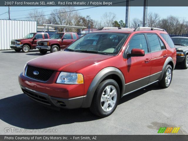 2007 Ford Freestyle SEL AWD in Red Fire Metallic