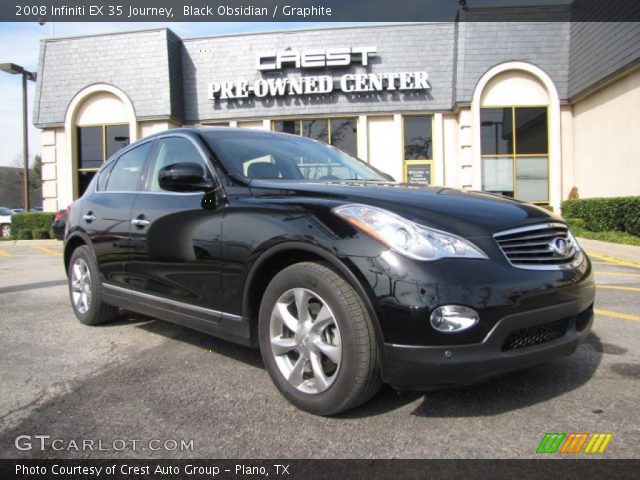 2008 Infiniti EX 35 Journey in Black Obsidian
