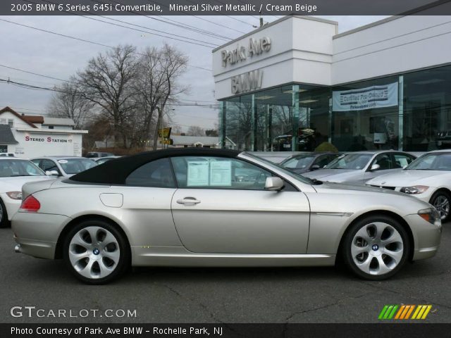 2005 BMW 6 Series 645i Convertible in Mineral Silver Metallic