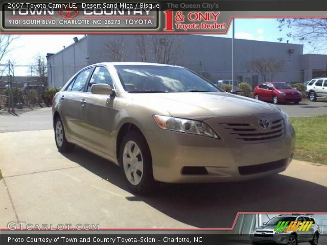 2007 Toyota Camry LE in Desert Sand Mica