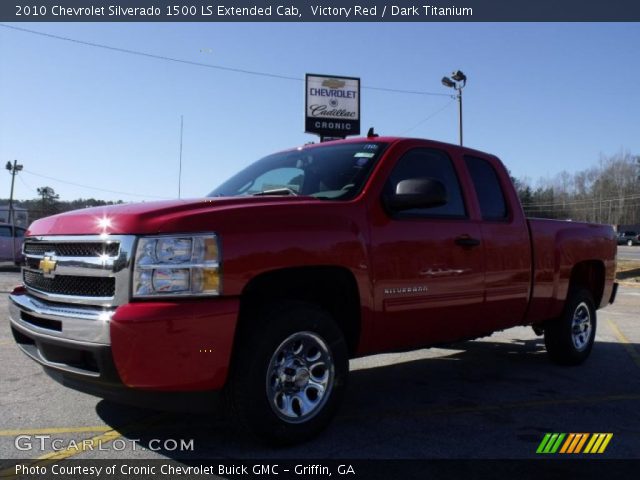 2010 Chevrolet Silverado 1500 LS Extended Cab in Victory Red