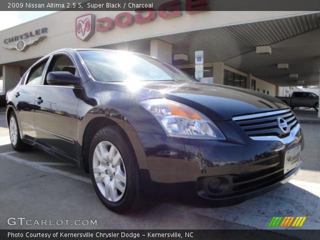 2009 Nissan Altima 2.5 S in Super Black