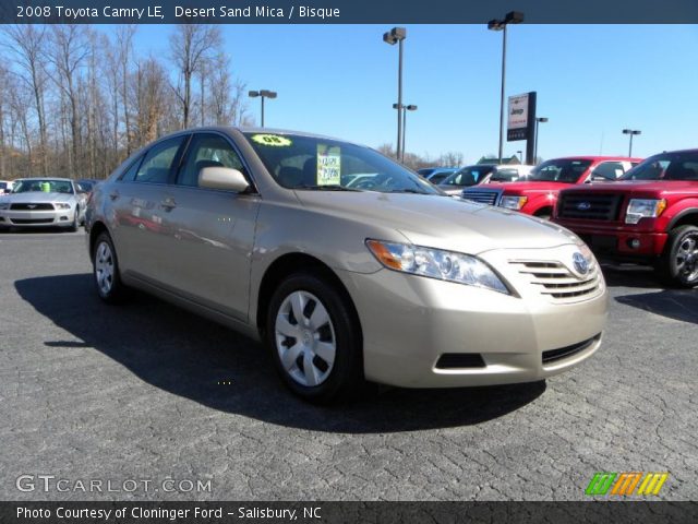 2008 Toyota Camry LE in Desert Sand Mica