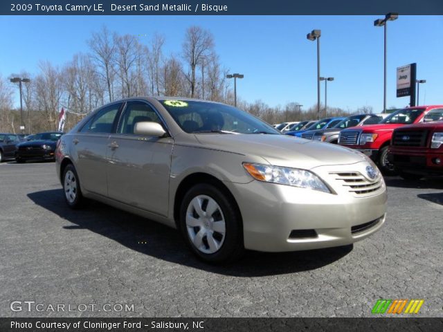 2009 Toyota Camry LE in Desert Sand Metallic