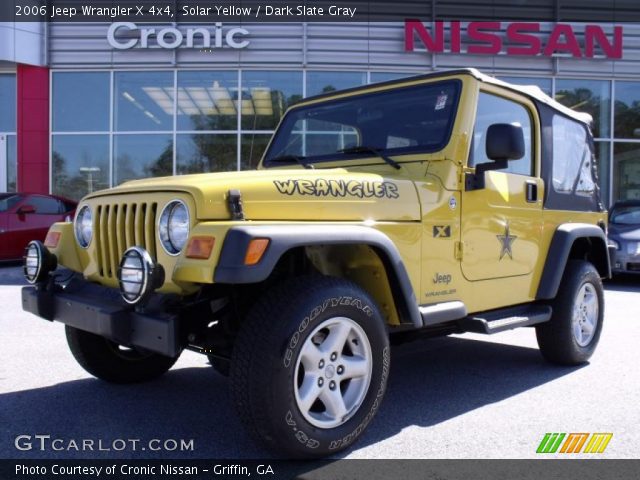 2006 Jeep Wrangler X 4x4 in Solar Yellow