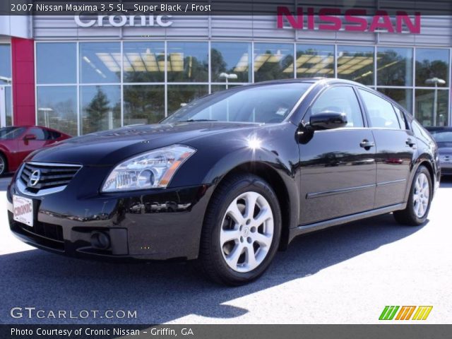 2007 Nissan Maxima 3.5 SL in Super Black