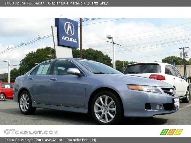 2008 Acura TSX Sedan in Glacier Blue Metallic