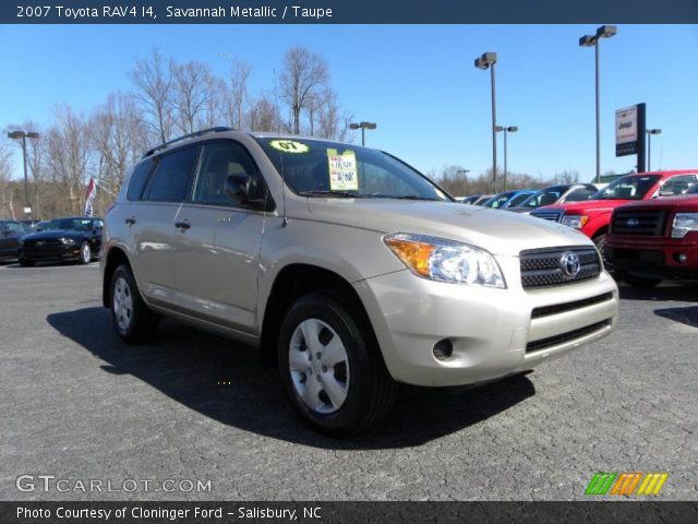 2007 Toyota RAV4 I4 in Savannah Metallic