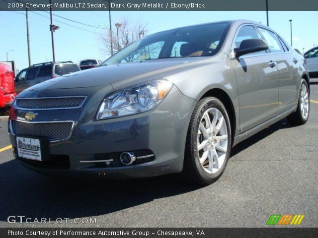 2009 Chevrolet Malibu LTZ Sedan in Dark Gray Metallic