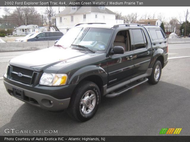 2002 Ford Explorer Sport Trac 4x4 in Aspen Green Metallic