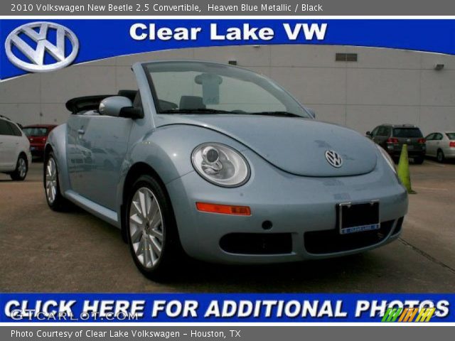 2010 Volkswagen New Beetle 2.5 Convertible in Heaven Blue Metallic