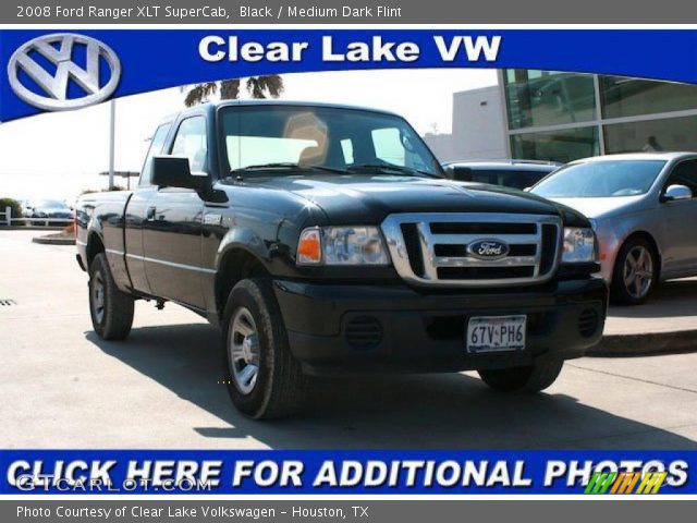 2008 Ford Ranger XLT SuperCab in Black