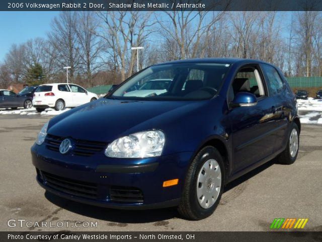 2006 Volkswagen Rabbit 2 Door in Shadow Blue Metallic