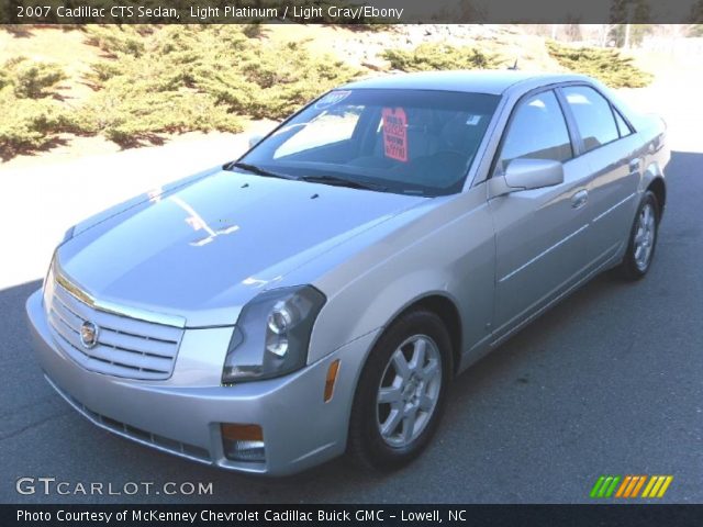 2007 Cadillac CTS Sedan in Light Platinum