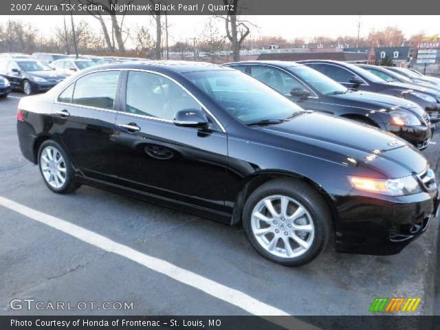 2007 Acura TSX Sedan in Nighthawk Black Pearl