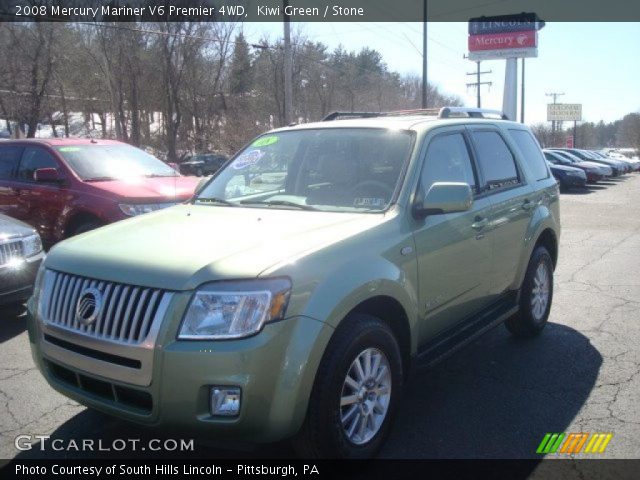 2008 Mercury Mariner V6 Premier 4WD in Kiwi Green