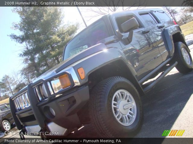 2008 Hummer H3  in Graphite Metallic