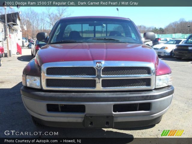2001 Dodge Ram 1500 ST Regular Cab in Dark Garnet Red Pearl