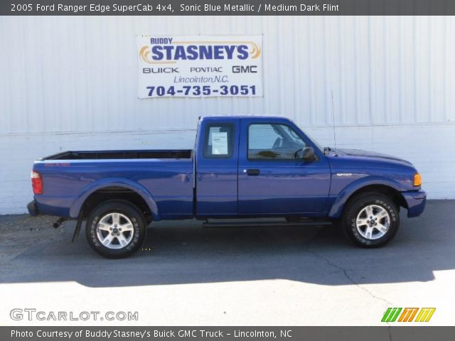 2005 Ford Ranger Edge SuperCab 4x4 in Sonic Blue Metallic