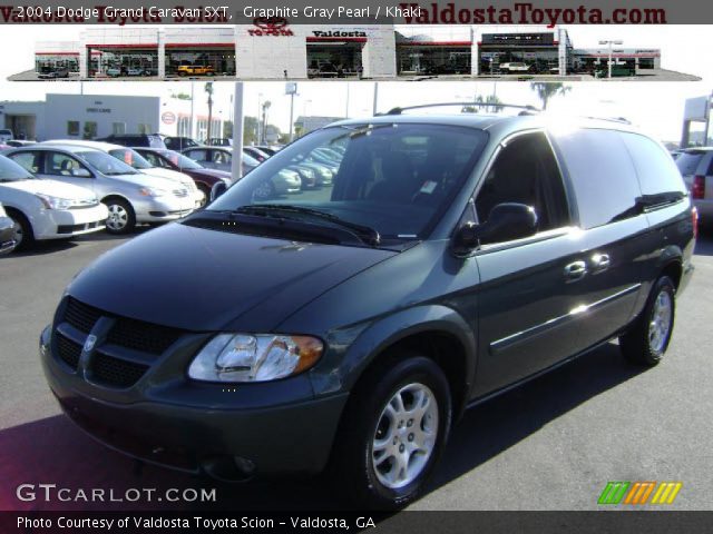 2004 Dodge Grand Caravan SXT in Graphite Gray Pearl