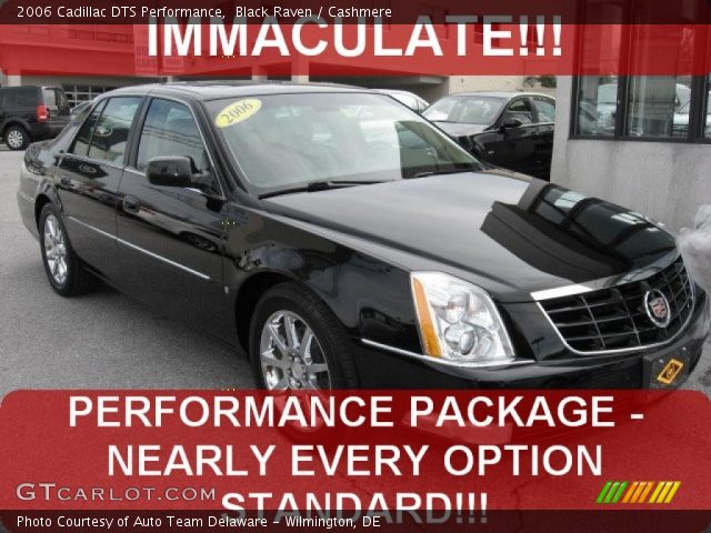 2006 Cadillac DTS Performance in Black Raven