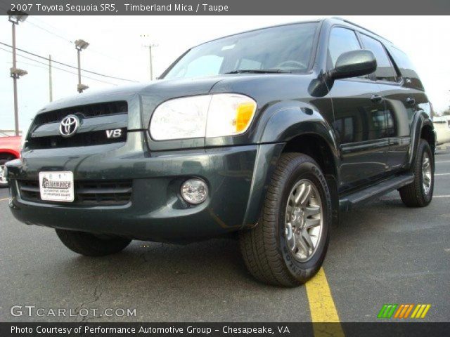 2007 Toyota Sequoia SR5 in Timberland Mica