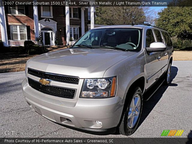 2007 Chevrolet Suburban 1500 LTZ 4x4 in Silver Birch Metallic