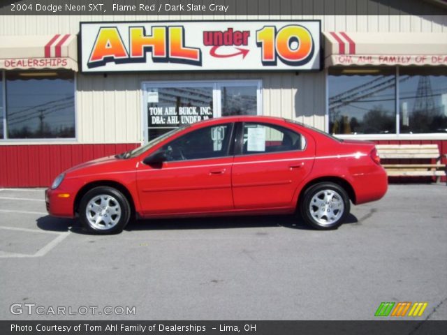 2004 Dodge Neon SXT in Flame Red