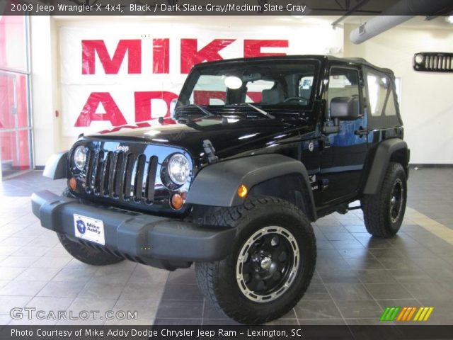 2009 Jeep Wrangler X 4x4 in Black