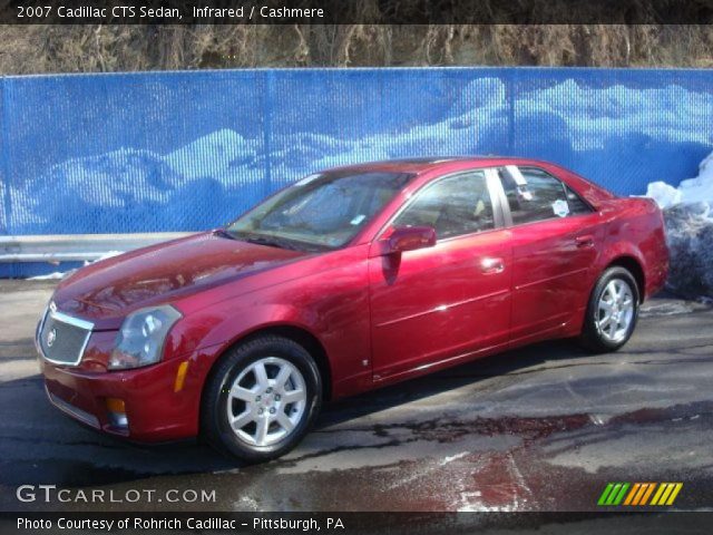 2007 Cadillac CTS Sedan in Infrared