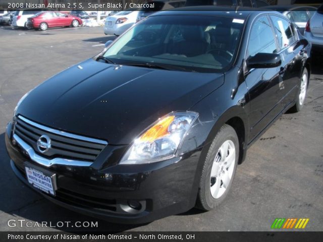 2008 Nissan Altima 2.5 S in Super Black