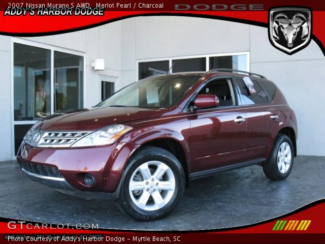 2007 Nissan Murano S AWD in Merlot Pearl