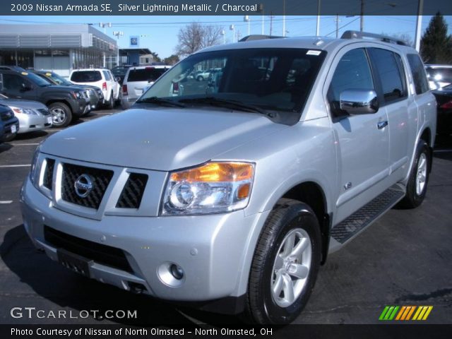 2009 Nissan Armada SE in Silver Lightning Metallic