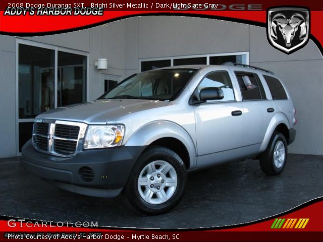 2008 Dodge Durango SXT in Bright Silver Metallic