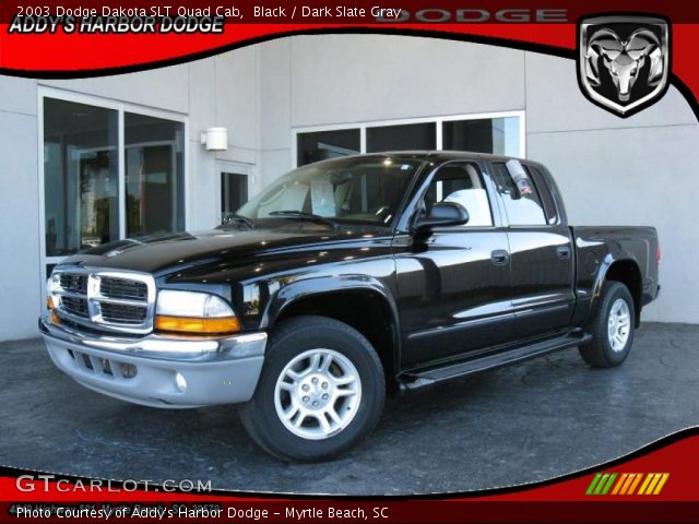 2003 Dodge Dakota SLT Quad Cab in Black