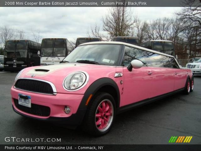 2008 Mini Cooper Barbie Edition Jacuzzi Limousine in Custom Pink