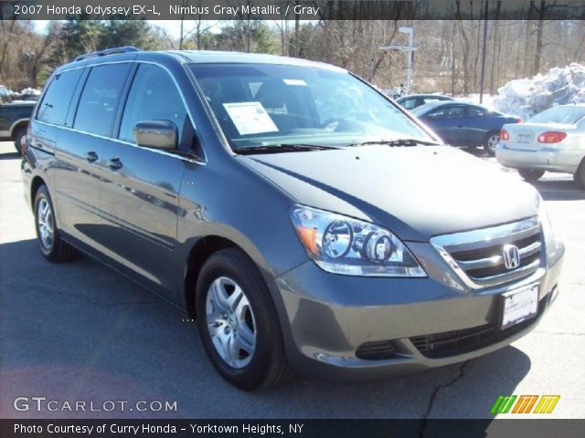 2007 Honda Odyssey EX-L in Nimbus Gray Metallic