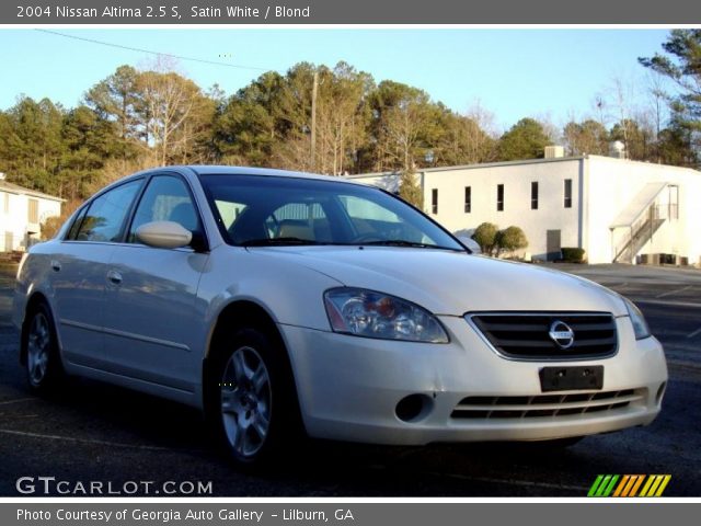 2004 Nissan Altima 2.5 S in Satin White