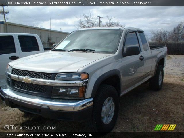 2006 Chevrolet Colorado LS Extended Cab 4x4 in Silver Birch Metallic