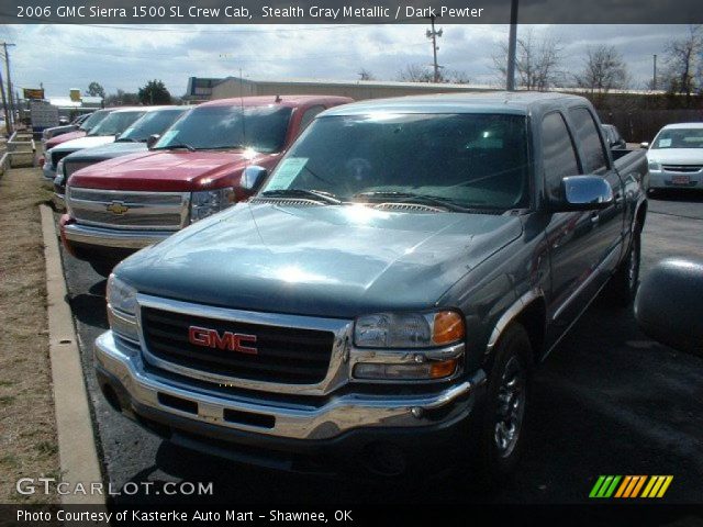 2006 GMC Sierra 1500 SL Crew Cab in Stealth Gray Metallic
