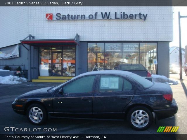 2001 Saturn S Series SL2 Sedan in Black
