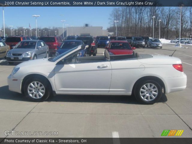 2008 Chrysler Sebring LX Convertible in Stone White