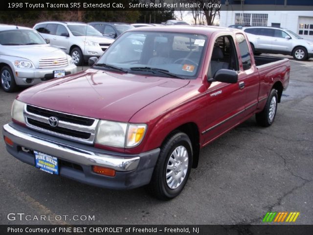 1998 Toyota Tacoma SR5 Extended Cab in Sunfire Red Pearl Metallic