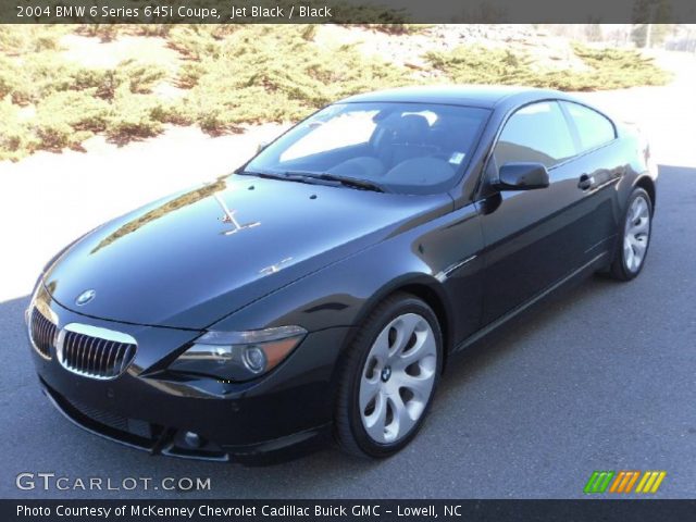 2004 BMW 6 Series 645i Coupe in Jet Black
