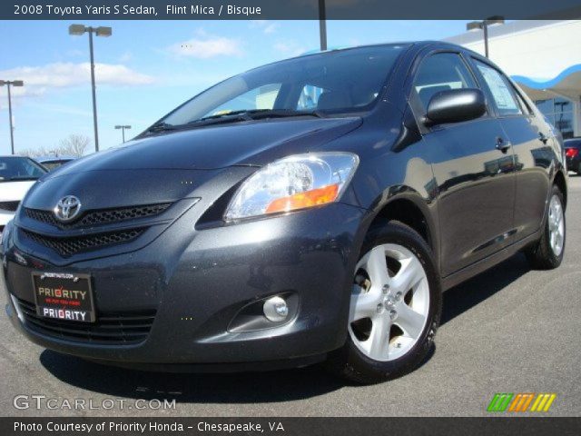 2008 Toyota Yaris S Sedan in Flint Mica