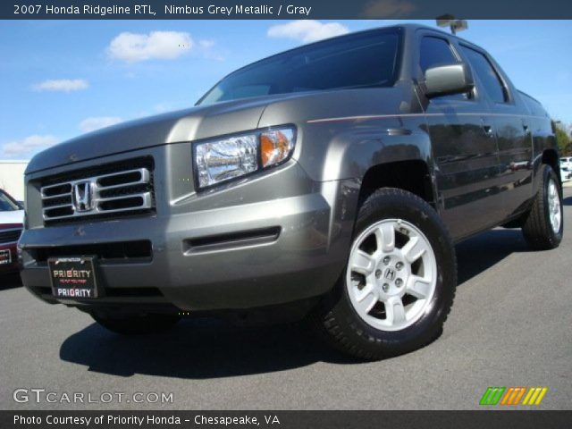 2007 Honda Ridgeline RTL in Nimbus Grey Metallic